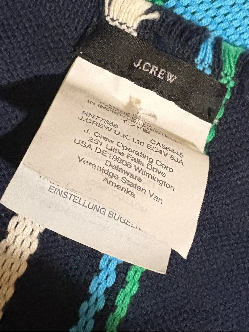 J. Crew lightweight woven